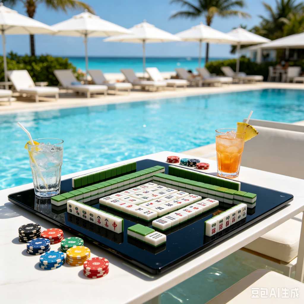clear transparent mahjong tiles