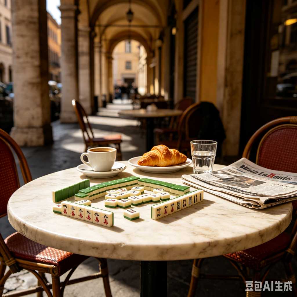 tiny mahjong set for backpack