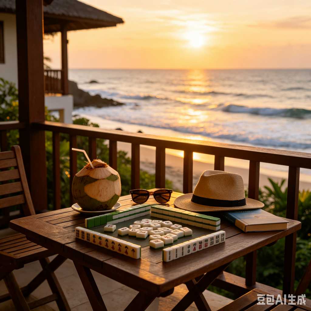 mini pocket mahjong travel set