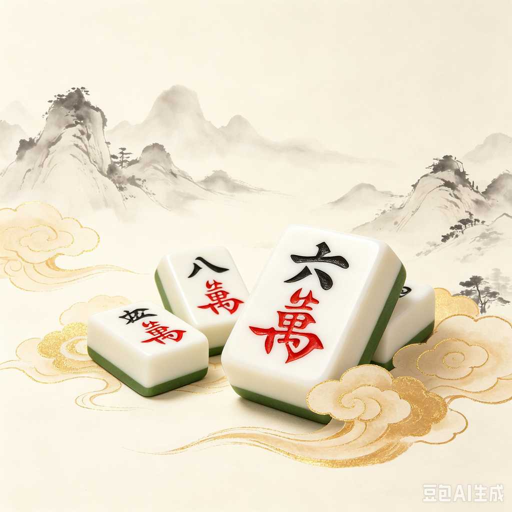 exquisite gift box mahjong tiles