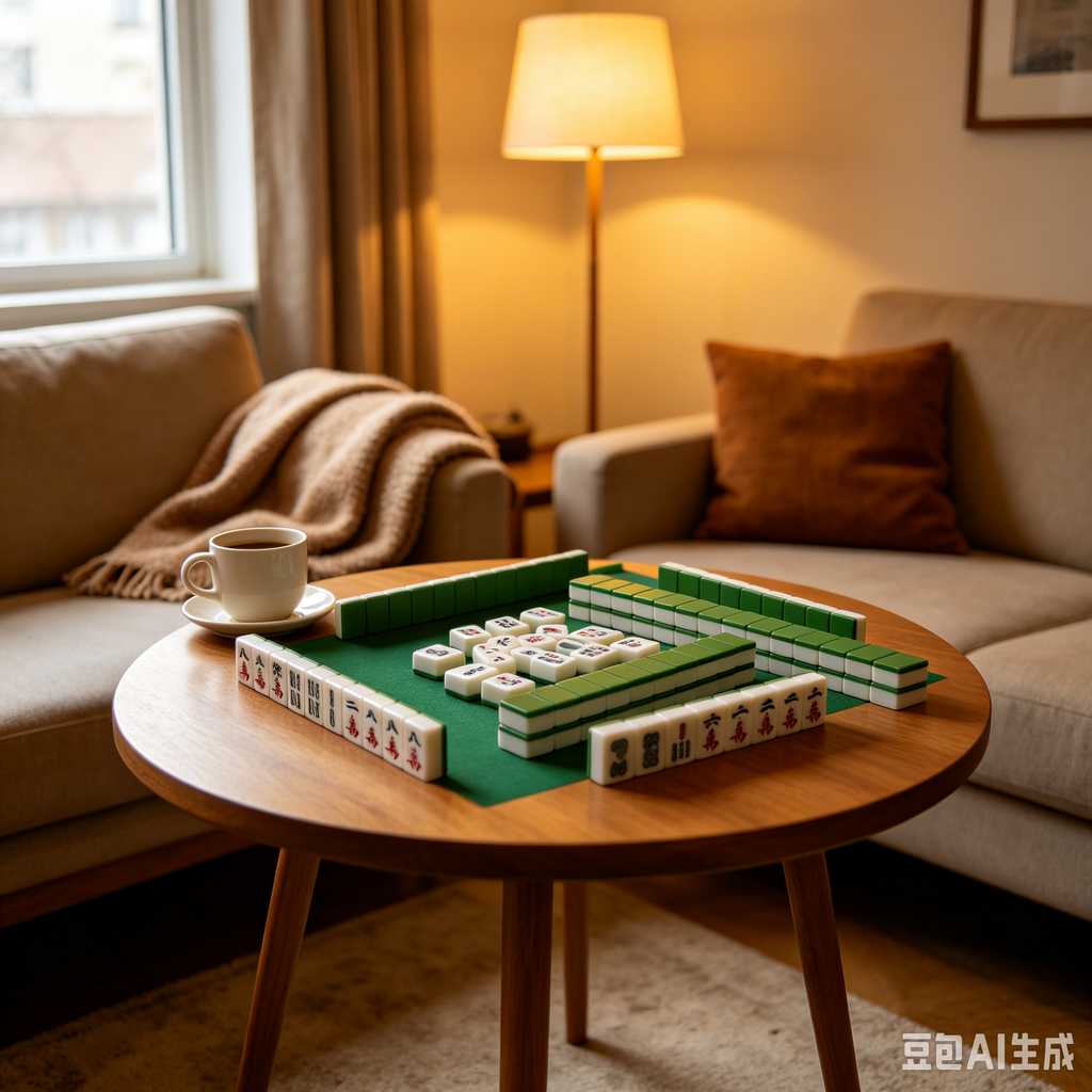 casual mahjong game set