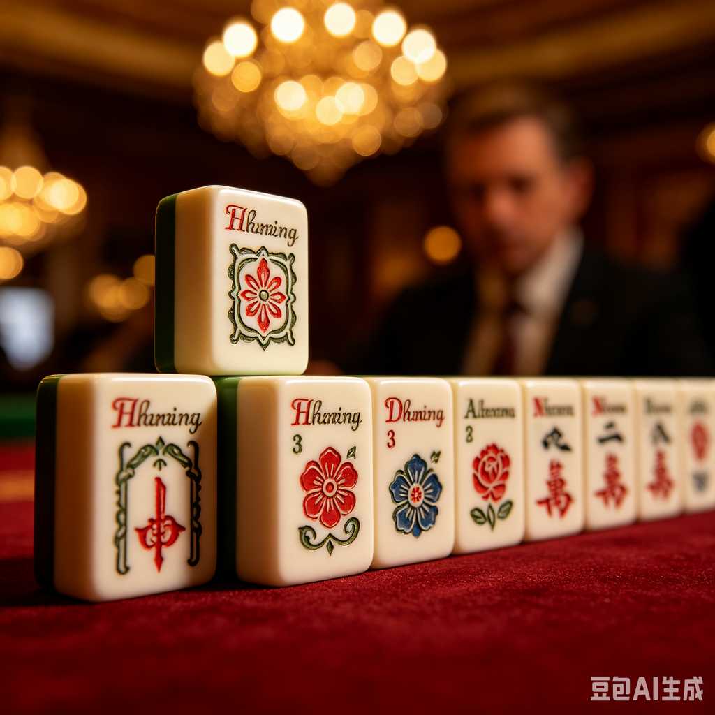 gradient color mahjong tiles