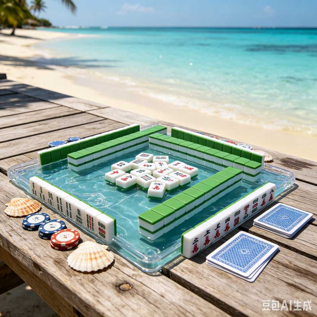 oil painting mahjong set